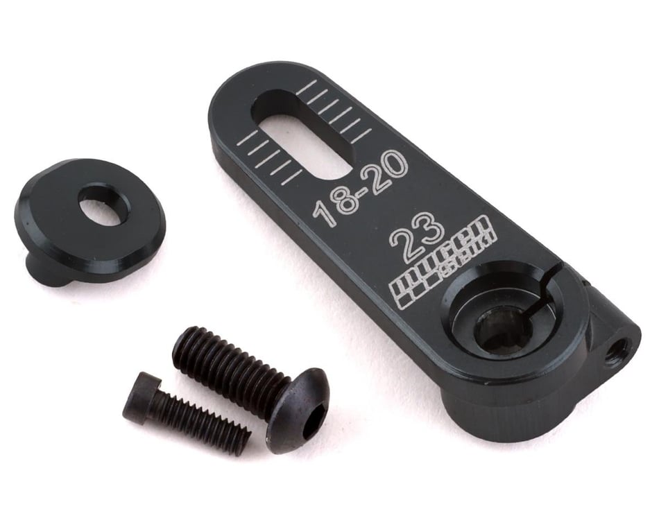 Mbx8, 8r, Mbx7 And Mbx6 Mugen Seiki Aluminum Clamping Servo Horn Steering Accessories (23T-JR/Airtronics/KO)