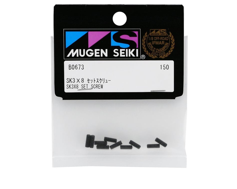Hardware SK 3x8mm Set Screw (10)