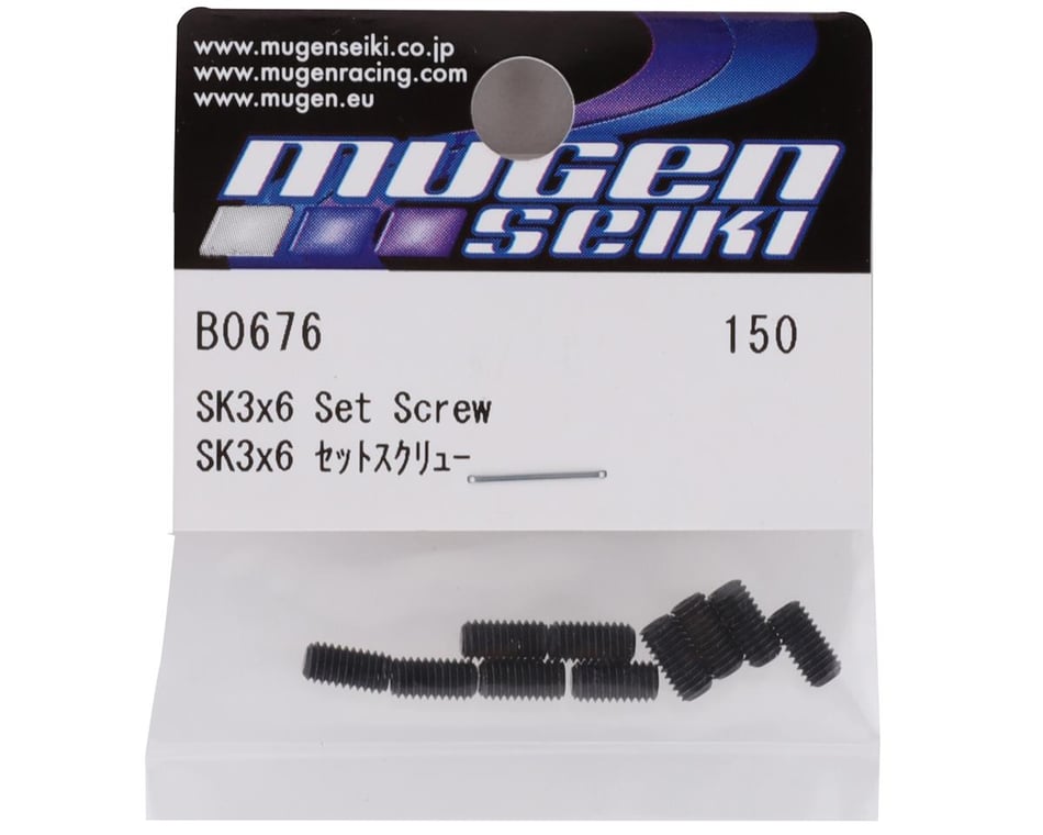 Hardware- 3x6mm Set Screw (10)