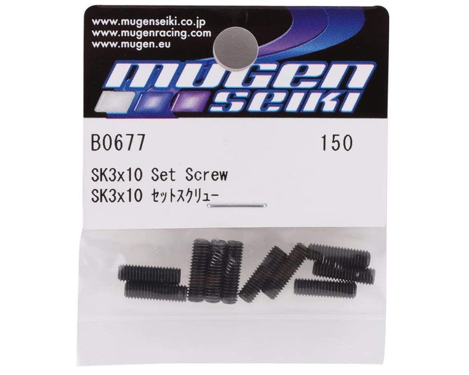 Hardware- 3x10mm Set Screw (10)