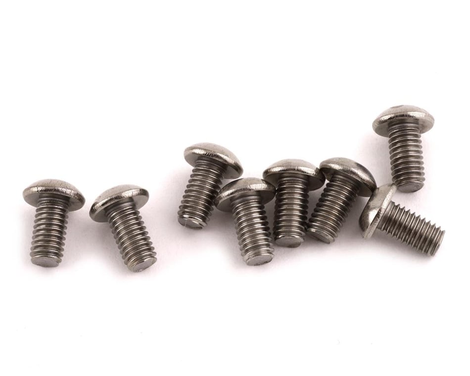 Hardware- 3x6mm Titanium Button Head Screw (8)