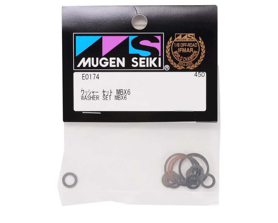 Mbx8, 8r Mugen Seiki Washer Set