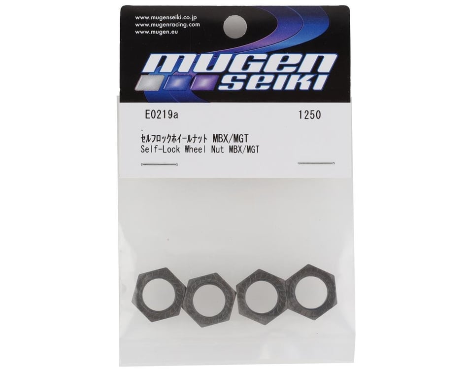 Mbx8, 8r, Mbx7 And Mbx6 17mm Self Locking Wheel Nuts (Grey)