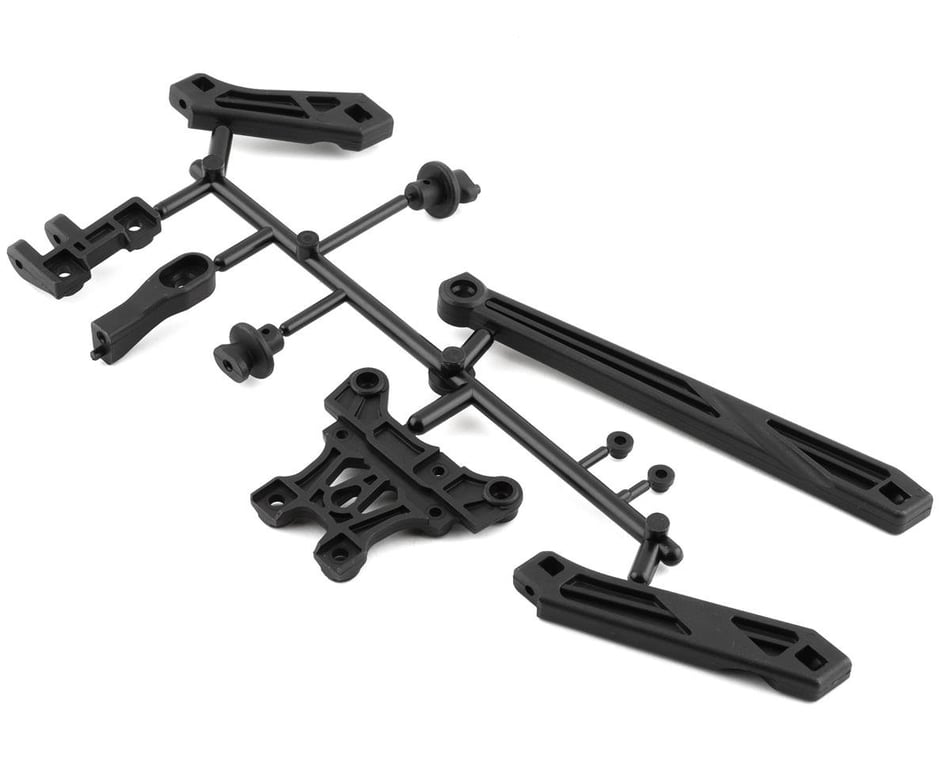 Mbx8 And 8r Body Mount & Front Upper Plate Set