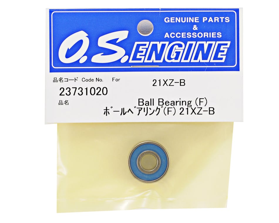 O.S. Engines Front Bearing, B2102, TY XZ-B, TY B21, XZ-B Spec III, Type S and Type R, B21 Drake, Drake 2 And Drake 3