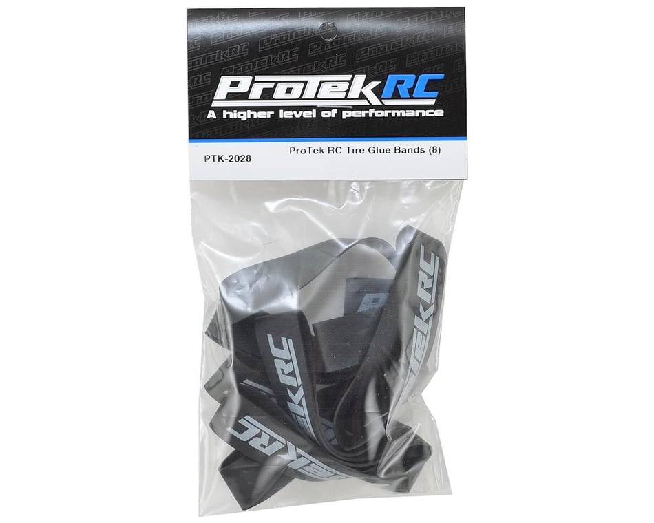 Tyre Accessories ProTek RC Tire Glue Bands (8)