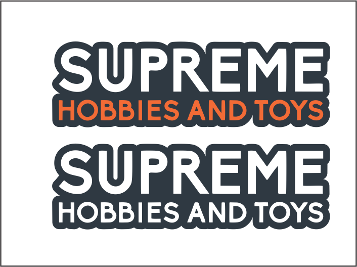 Supreme Hobbies And Toys Decal Sheet (A4)