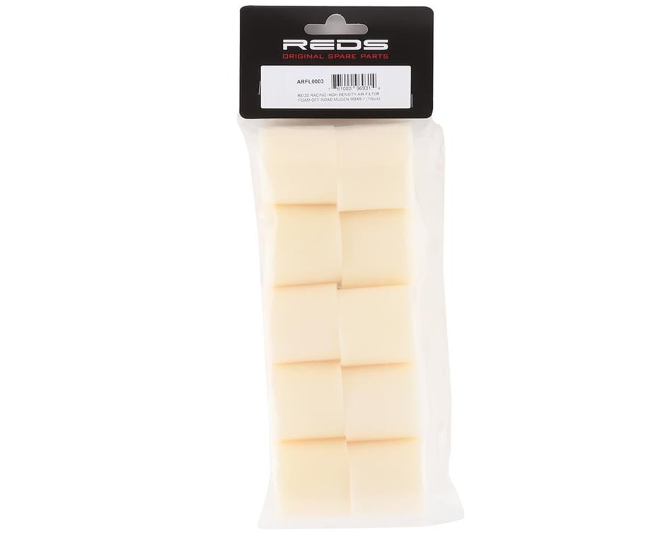 REDS Parts Mugen Mbx8 High Density Off Road Air Filter Foam (10)