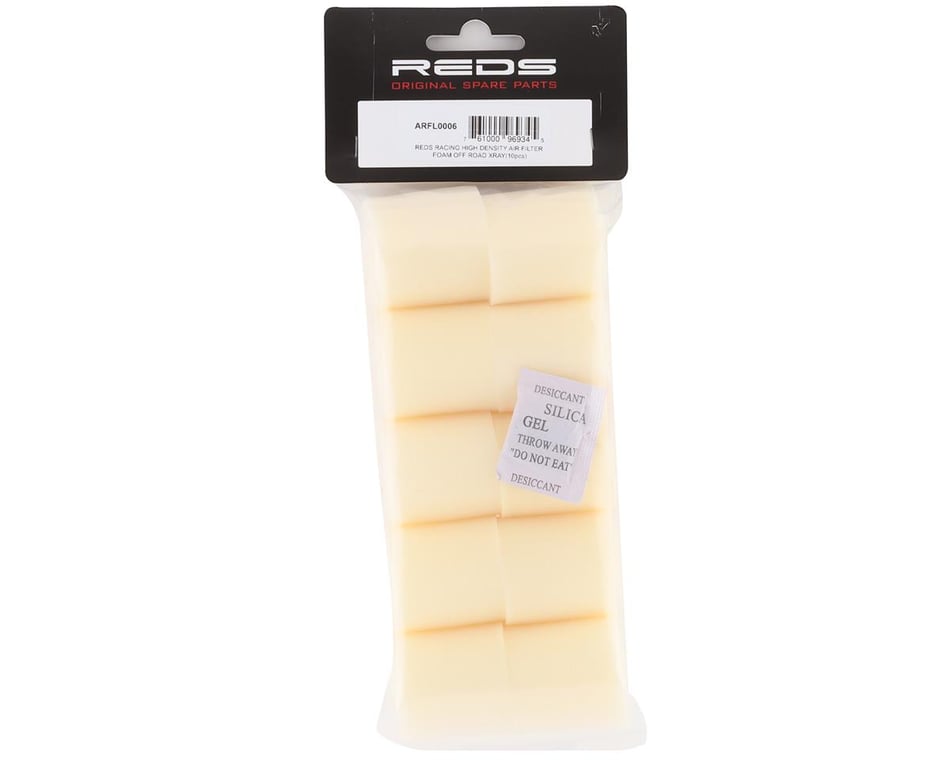 PARTS- REDS XRAY Racing High Density Off Road Air Filter Foam (10)