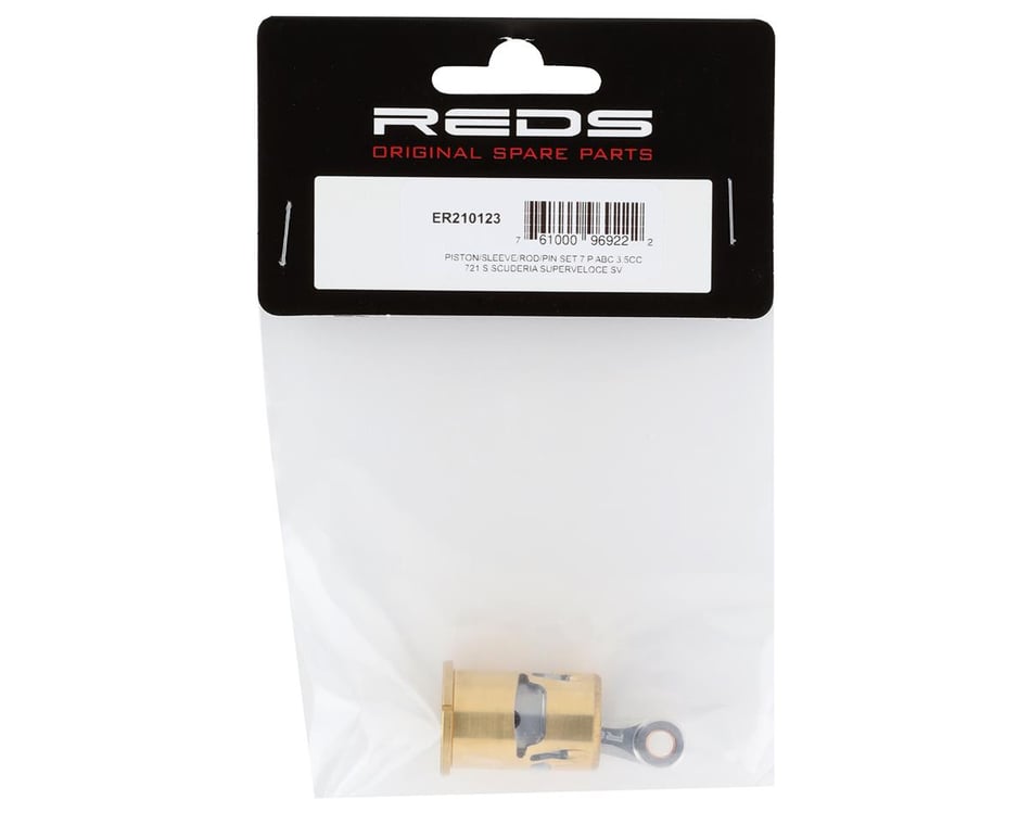 Parts- Reds 721 S Scudderia Superveloce Complete Piston, Sleeve & Conrod Set