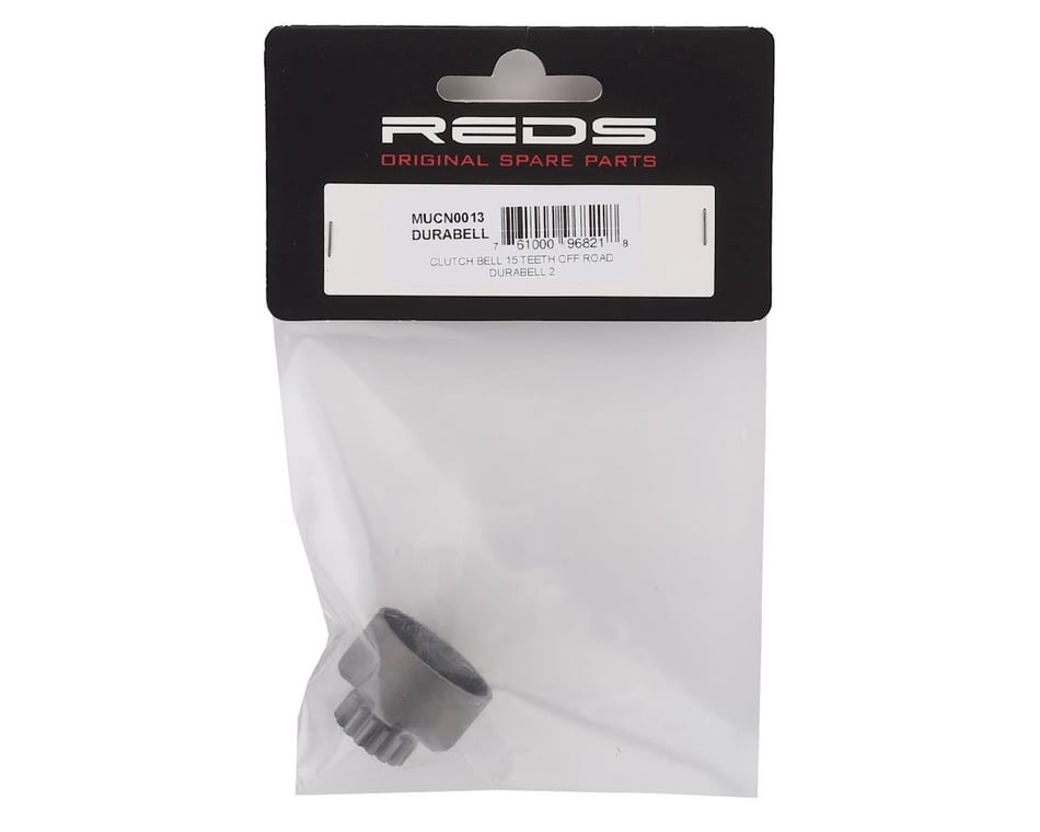 Parts- Reds Durabell 1/8 Off-Road Vented Clutch Bell (15T)