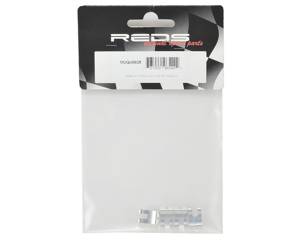 Parts- Reds "Quattro" Off-Road V2 Clutch Shoe Set (4) (Aluminum)