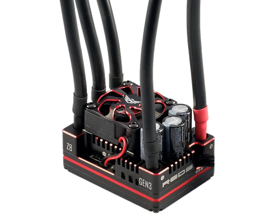 Electric- REDS 1/8 Z8 Pro Gen3 220Amp Competition Brushless ESC