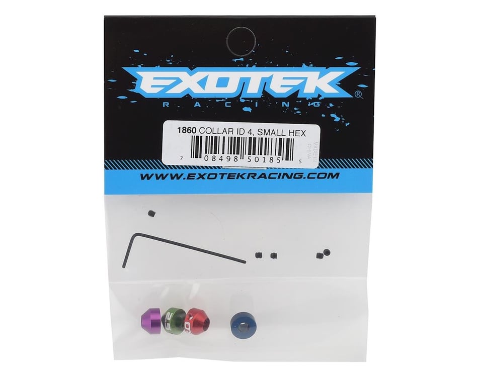 Hardware- Exotek Hudy/ProTek Metric Hex ID Collar Set