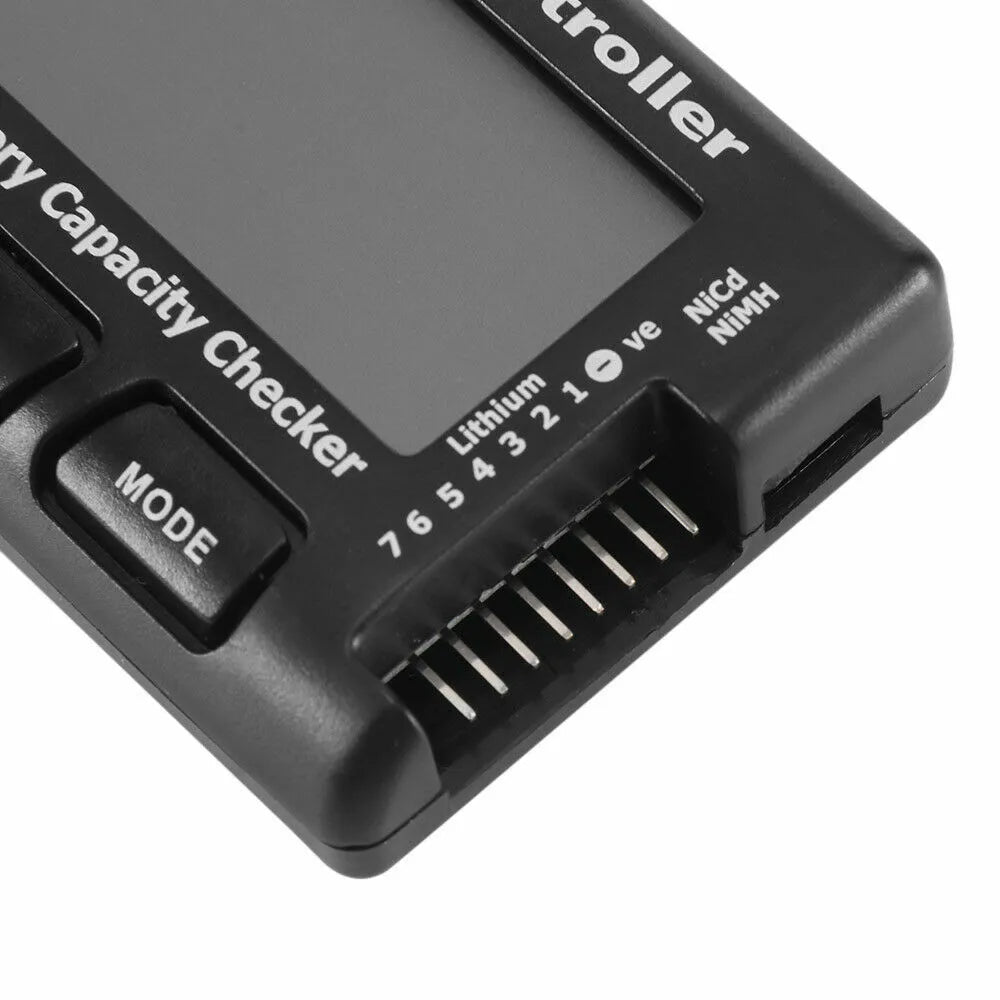 Battery Accessories- Digital Battery Capacity Checker Tool RC CellMeter-7 Voltage Meter LiPo Life Li-lon NiMH