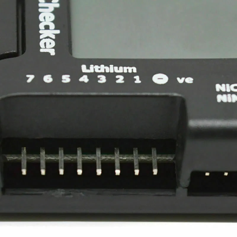 Battery Accessories- Digital Battery Capacity Checker Tool RC CellMeter-7 Voltage Meter LiPo Life Li-lon NiMH