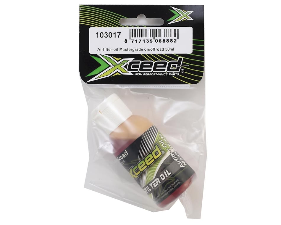 Maintenance- Xceed RC Mastergrade Air Filter Oil (50ml)