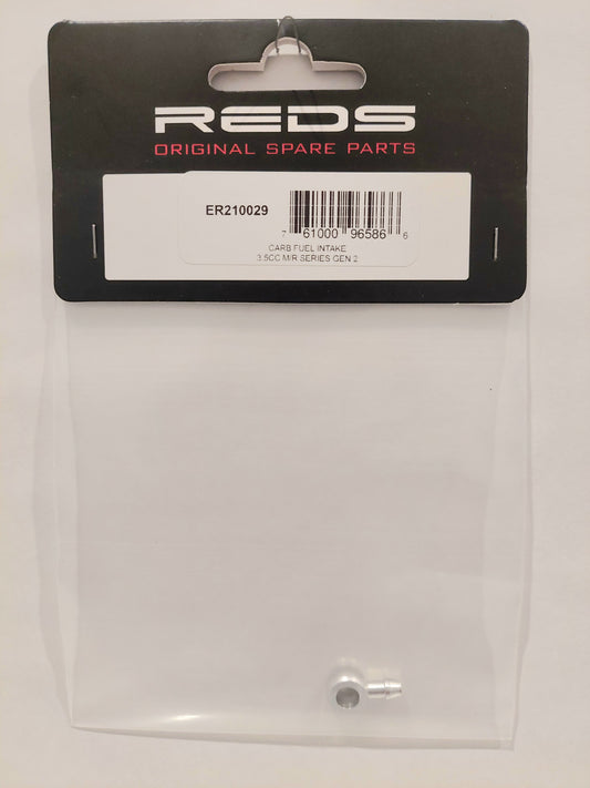 Parts- Reds Carb Fuel Intake 3.5CC M/R Series Gen 2/3