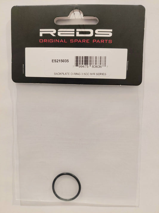 Parts- Reds Backplate Oring 3.5CC M/R Series