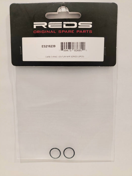 Parts- Reds Carb Venturi Oring M/R Series (2Pcs)