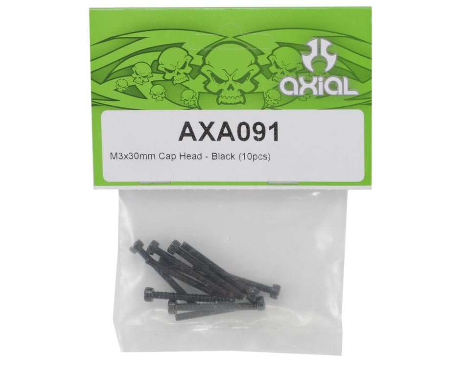 Hardware- Axial 3x30mm Cap Head Screw (10)