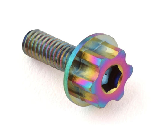 J&T Bearing Co. Hop Up Titanium Clutch Screw (Oil Slick)