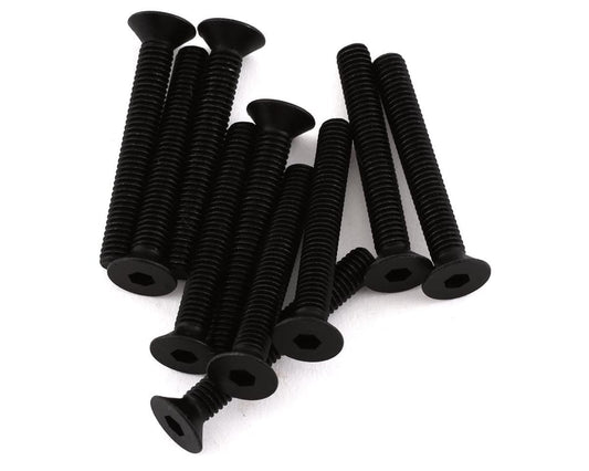 Hardware- Kyosho 3x22mm Flat Head Screws (10)