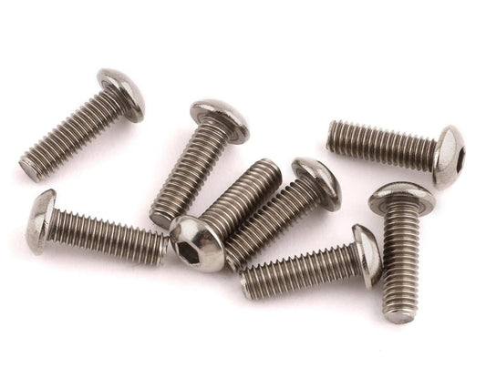 Hardware- 3x10mm Titanium Button Head Screw (8)