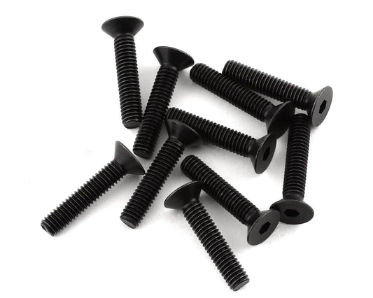 Hardware- 4x20mm Flat Head Hex Screw (10)