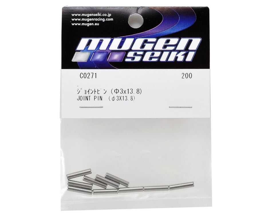 Mbx8, 8r, Mbx5, 6 And 7 Mugen Seiki 3x13.8mm Joint Pin