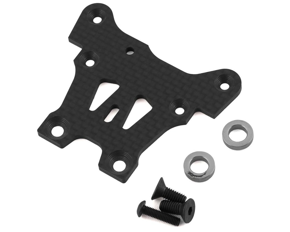 Mbx8 And 8r Graphite Front Upper Steering Plate