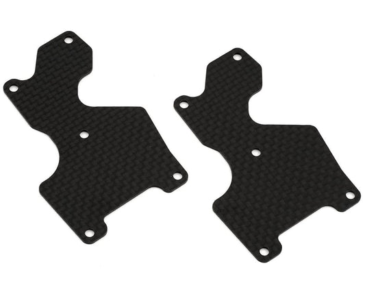 Mbx8r 1.0mm Graphite Rear Lower Suspension Arm Plates