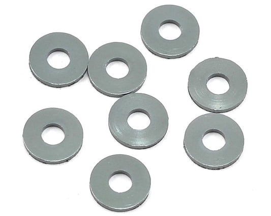 Hardware- 3x8x1mm Aluminum Roll Center Spacer (8)