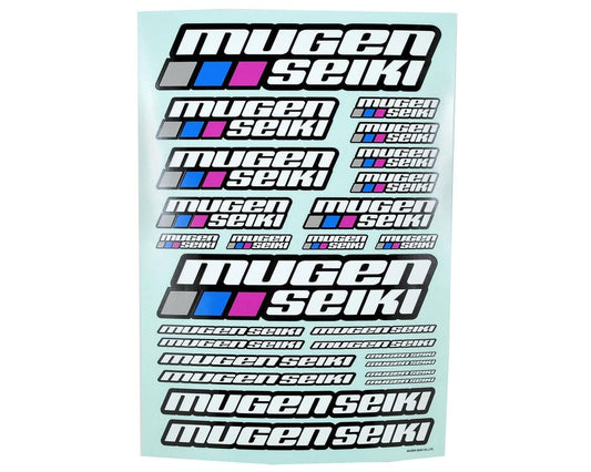 Mbx8 And 8r Mugen Seiki Large Decal Sheet