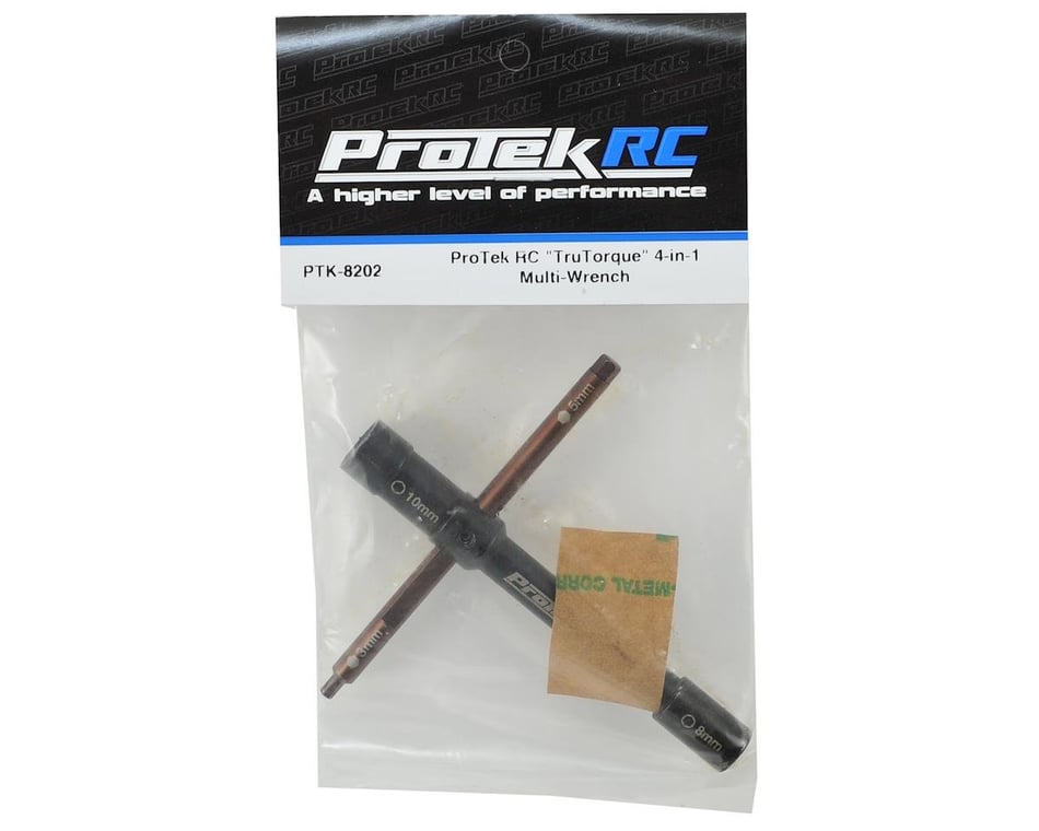 Tools ProTek RC "TruTorque" 4-in-1 Multi-Wrench