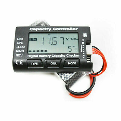 Battery Accessories- Digital Battery Capacity Checker Tool RC CellMeter-7 Voltage Meter LiPo Life Li-lon NiMH